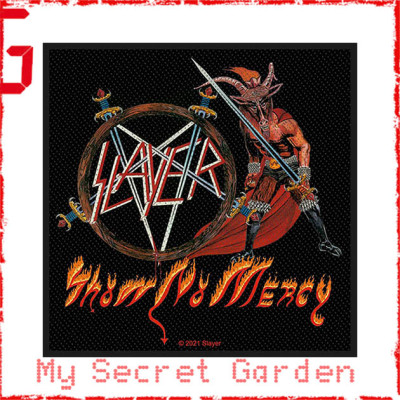 Slayer - Show No Mercy Official Standard Patch ***READY TO SHIP from Hong Kong***